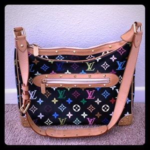LOUIS VUITTON Multicolor Boulogne Black